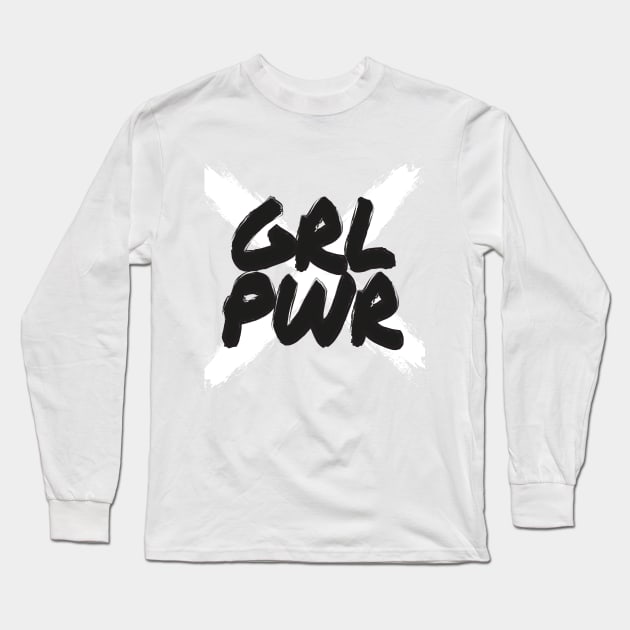 Girl power Long Sleeve T-Shirt by Milatoo